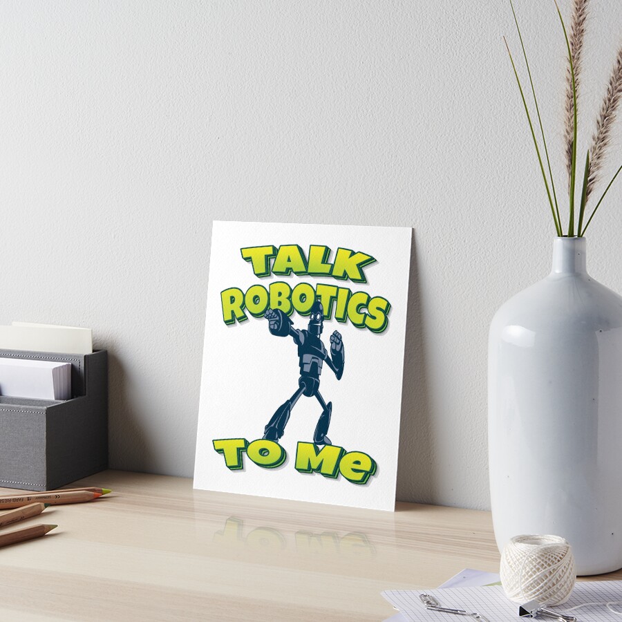 Item preview, Art Board Print designed and sold by ProjectRobotics.