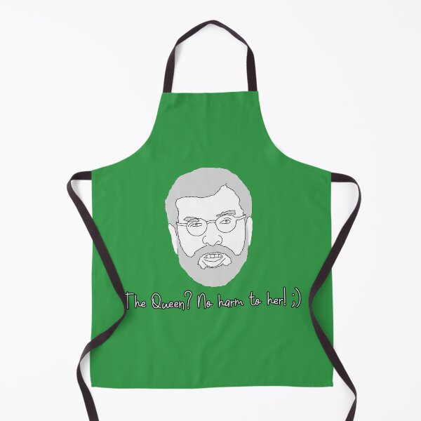 Item preview, Gerry Adams "The Queen? No Harm To Her!" Design designed and sold by RevolutionInPaint.