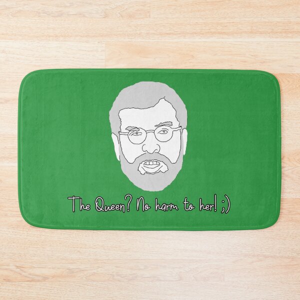 Item preview, Gerry Adams "The Queen? No Harm To Her!" Design designed and sold by RevolutionInPaint.