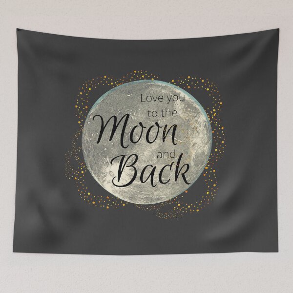 Item preview, Love You to the Moon and Back designed and sold by The Long's Way Home.
