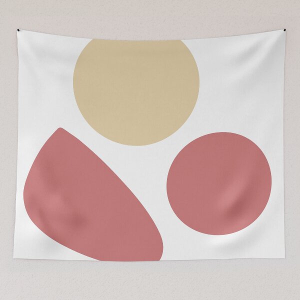 Item preview, Neutral Geometric Abstract Art, Neutral Shapes designed and sold by hvasilevshop.