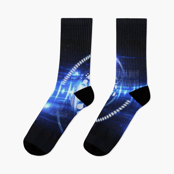 Item preview, Abstract Technological Cybersecurity Identification designed and sold by WearWolfDesigns.