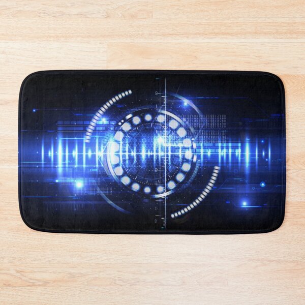 Item preview, Abstract Technological Cybersecurity Identification designed and sold by WearWolfDesigns.