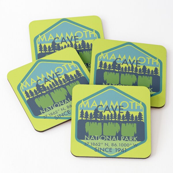 Item preview, Hexágono del Parque Nacional Mammoth Cave designed and sold by bfwilson.