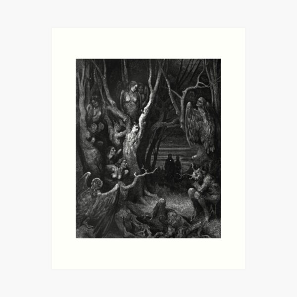 Item preview, Brute Harpies – Dante's Inferno (Alighieri, Dante) designed and sold by Public.