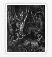 Brute Harpies – Dante's Inferno (Alighieri, Dante) Sticker