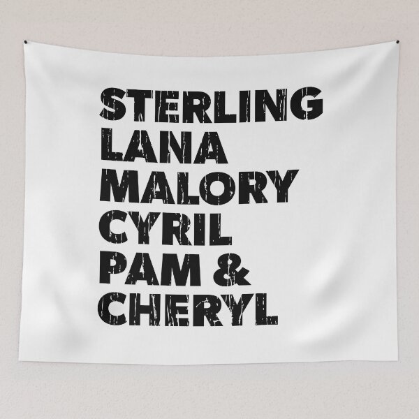 Item preview, Sterling Lana Malory Cyril Pam and Cheryl Design designed and sold by justjonboy.