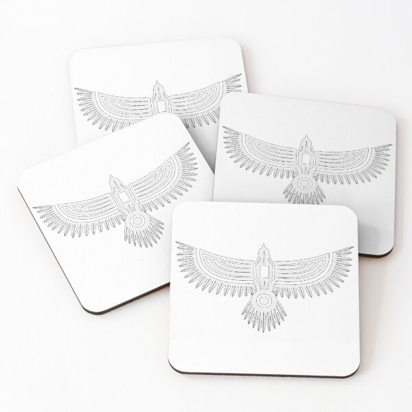 Item preview, ✪ Eagle / Abstract black and white pattern style / Tattoo Art ✪ designed and sold by Naumovski.
