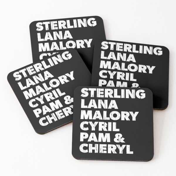 Item preview, Sterling Lana Malory Cyril Pam and Cheryl Design designed and sold by justjonboy.