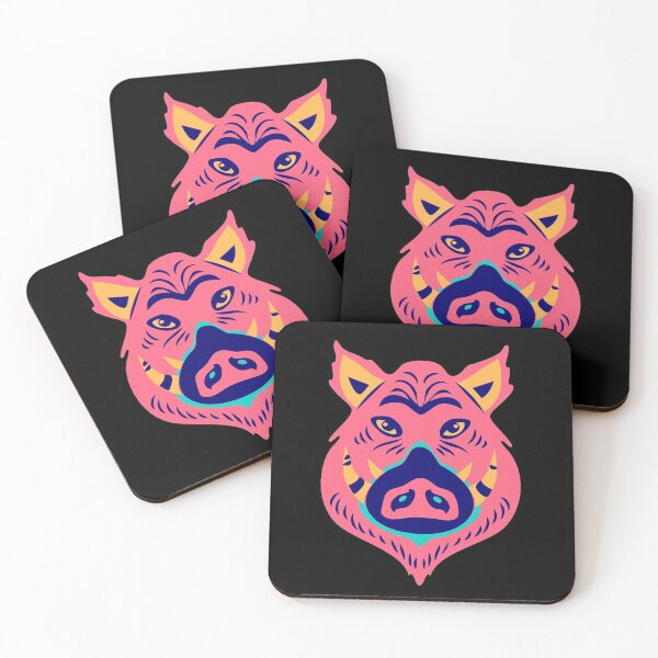 Item preview, Wild boar Illustration designed and sold by MIDDLX.