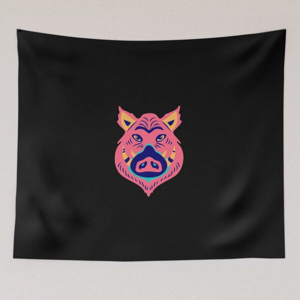 Item preview, Wild boar Illustration designed and sold by MIDDLX.