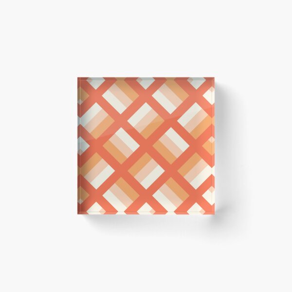 Aperçu de l'œuvre Motif Diamant - Thème Orange créée et vendue par SassyAndChill.