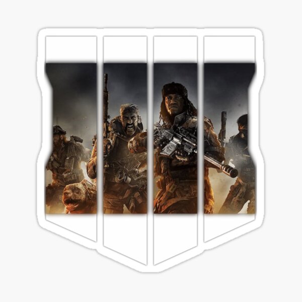 Call of Duty Black Ops 4 Reusable Waterproof Gadget Decals : :  Video Games