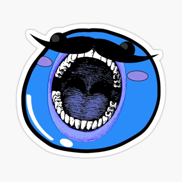 BubbleStache Sticker