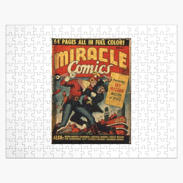 Item preview, Miracle Comics 001 (fiche) designed and sold by nymphco.