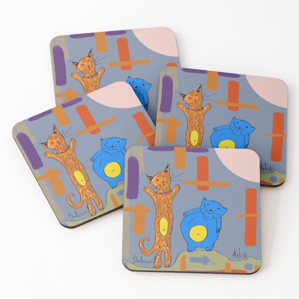 Item preview, two cats at work designed and sold by mito11.