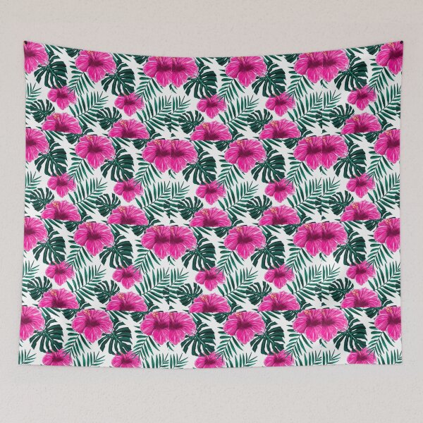 Artikelvorschau, tropisches-hibiskus-blumen-muster-design entworfen und verkauft von WendyLekim.