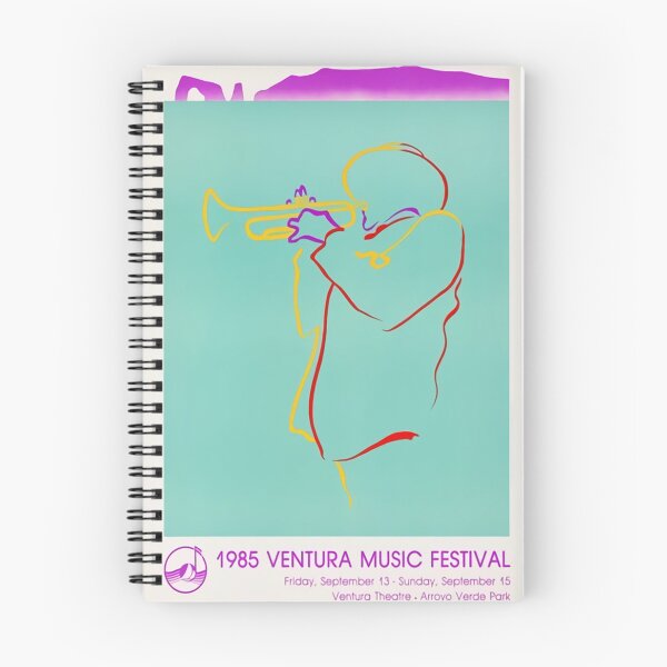 Item preview, 1985 Ventura Music Festival Jazz Poster designed and sold by geraliobened.