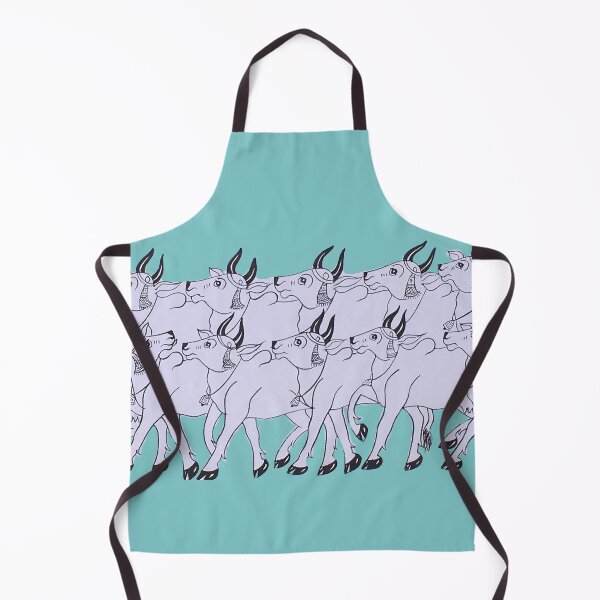 Item preview, Group of Cows, Indian folk art, phad painting, indian painting designed and sold by gopalpjoshi.