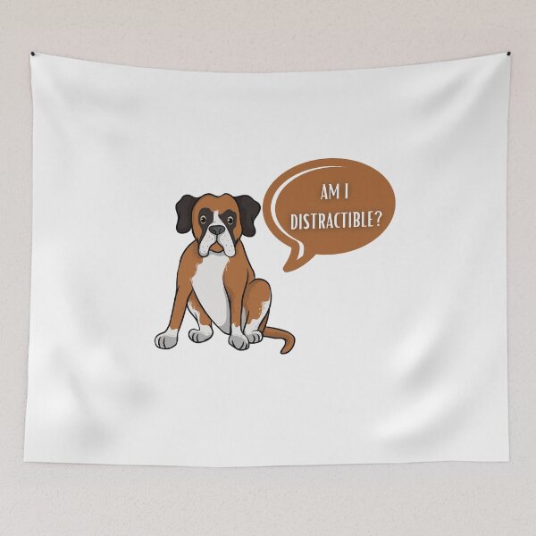 Item preview, Easily Distracted By Boxers designed and sold by CRAZY-T.