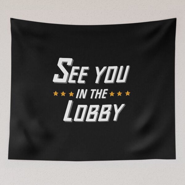 Item preview, See You In The Lobby Shirt designed and sold by biwdrawing.