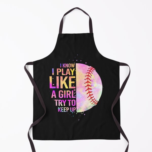 Item preview, Baseball - I know I play like a girl try to keep up designed and sold by Jackchann.