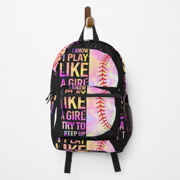 Item preview,  Baseball - I know I play like a girl try to keep up designed and sold by Jackchann.