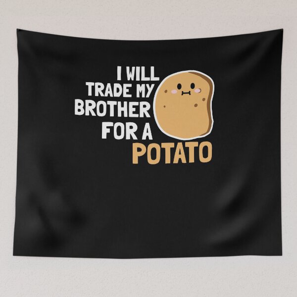 Item preview, Will trade my Brother for a burger designed and sold by MarcelSantos.