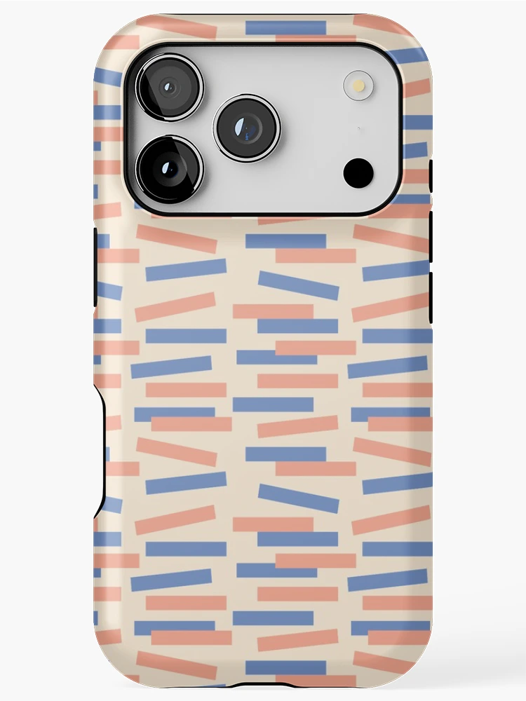 Thumbnail 1 of 4, iPhone Case, Random rectangular pattern designed and sold by TRIPPYPRINTS.