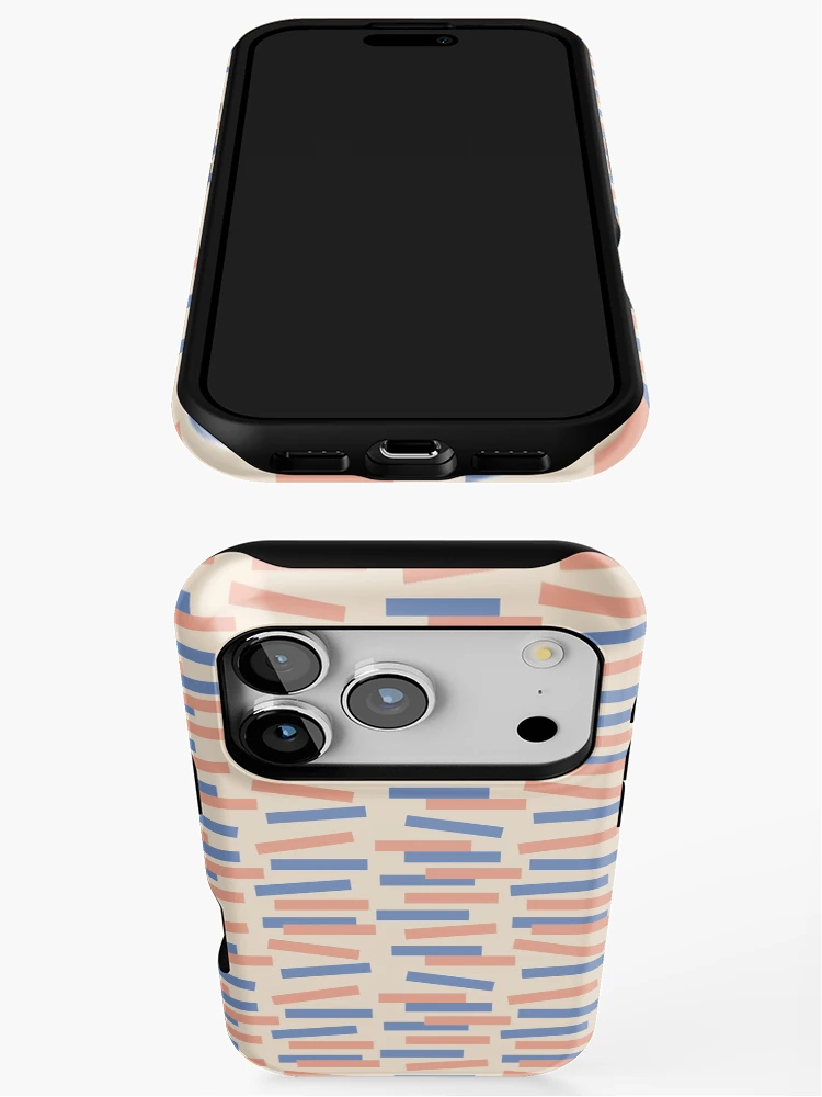 Thumbnail 3 of 4, iPhone Case, Random rectangular pattern designed and sold by TRIPPYPRINTS.