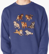 Shibes in Blau Sweatshirt