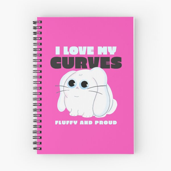 Item preview, I love my curves fluffy and proud designed and sold by RareLoot19.