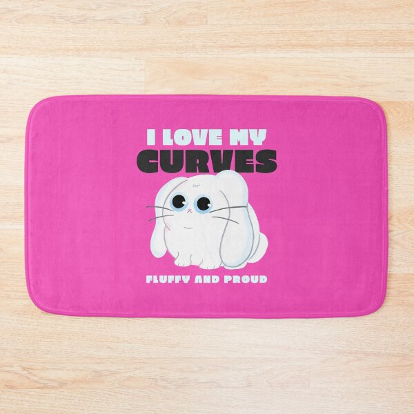 Item preview, I love my curves fluffy and proud designed and sold by RareLoot19.