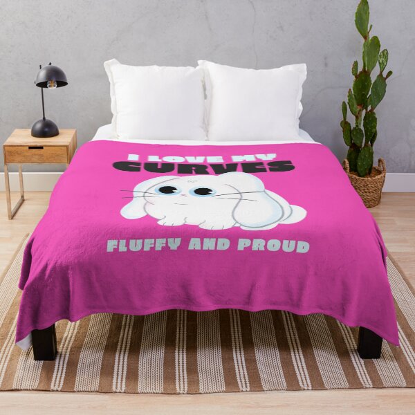 Item preview, I love my curves fluffy and proud designed and sold by RareLoot19.