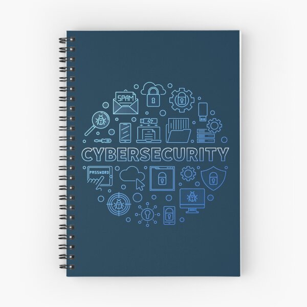 Item preview, Vector Cybersecurity Circular Concept Outline designed and sold by WearWolfDesigns.
