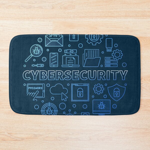 Item preview, Vector Cybersecurity Circular Concept Outline designed and sold by WearWolfDesigns.