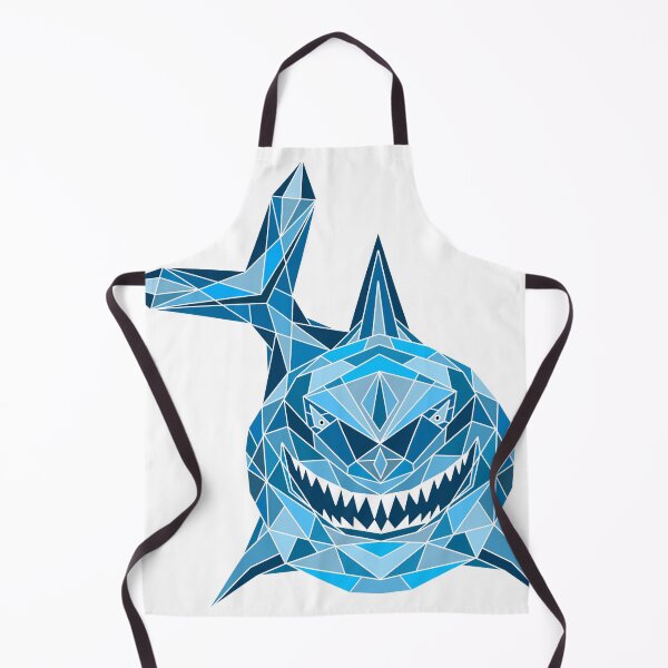 Item preview, Blue Shark Line Art designed and sold by JAWSCreatives.