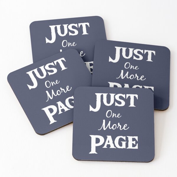 Item preview, Just one more page, Reading lovers, Awesome gift for your friends and family    designed and sold by abdelhak2005.