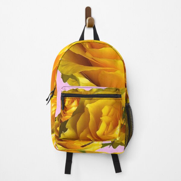 Item preview, GOLDEN GARDEN ROSES BOUQUET PINK ART designed and sold by sharlesart.