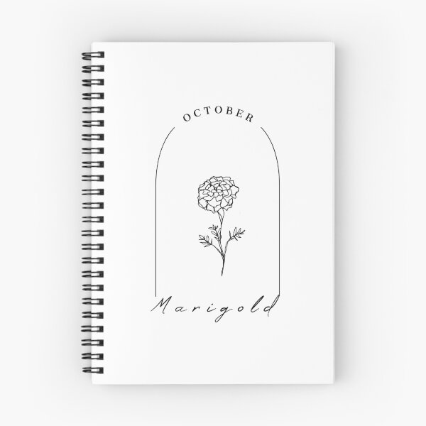 Item preview, Marigold - October Birth Flower designed and sold by MinmalistValley.