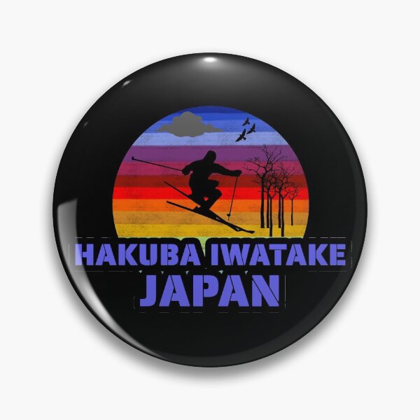 Item preview, Hakuba Iwatake, Japan | Winter Ski Vintage colors designed and sold by Randy Cavill.