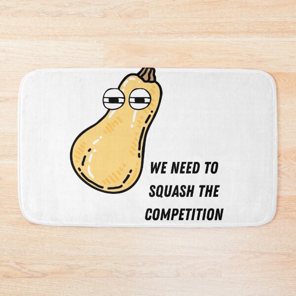 Item preview, We Need To Squash The Competition | Vegan Pun designed and sold by Nikiolilalala.