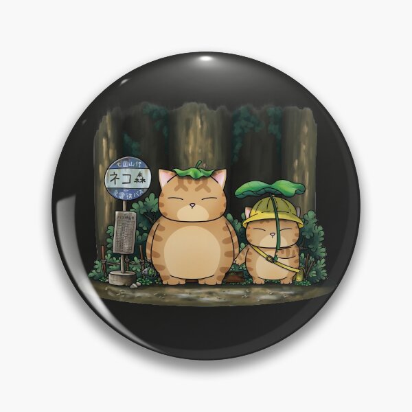 Item preview, Cat with Leaf Umbrella at Bus Stop designed and sold by Takeda-art.