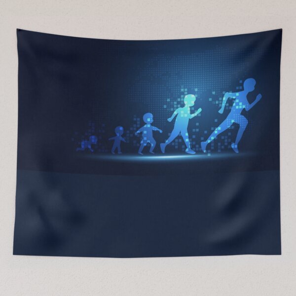 Item preview, Futuristic Evolution People Digital designed and sold by WearWolfDesigns.