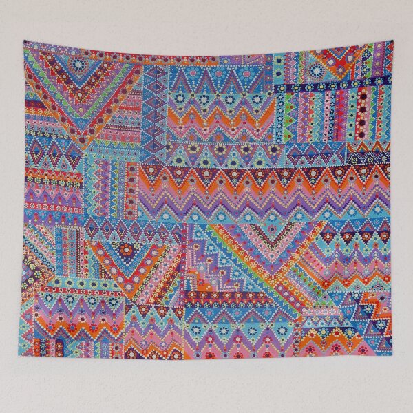 Item preview, Bohemian Quilt designed and sold by Kimi Sadanaga.