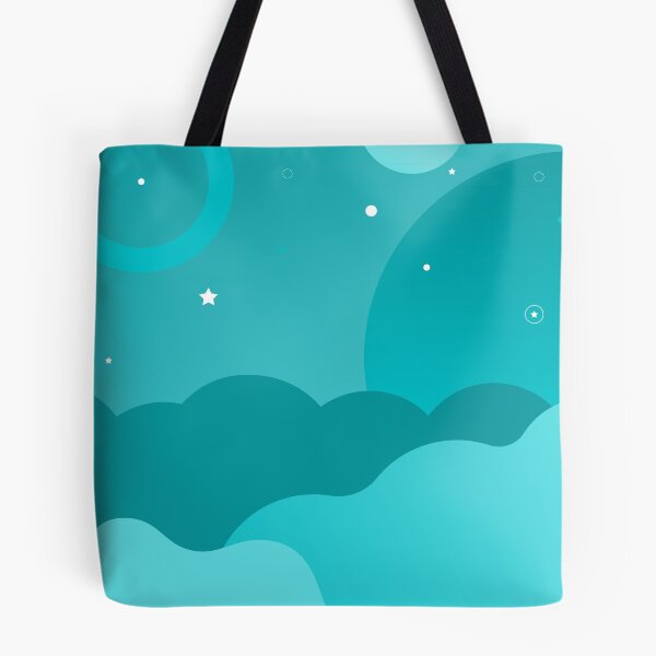 Item preview, [MINIMALIST NIGHTSKY] Versión verde azulado de Miraidesigns designed and sold by miraidesigns.