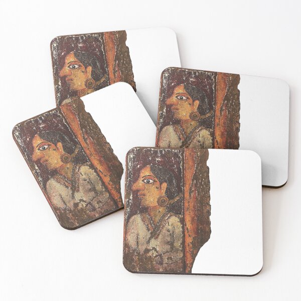 Item preview, Retrato de dama de arte tradicional grunge vintage estilo antiguo designed and sold by Ragadive.