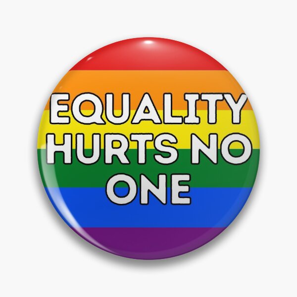 Item preview, Equality Hurts No One designed and sold by CaitU.