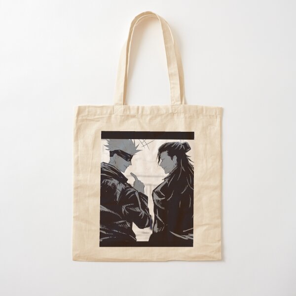 Gojo Satoru & Geto Suguru in Okinawa Beach - Cotton Canvas Tote Bag