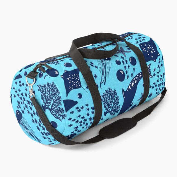 Item preview, Ocean Creatures Pattern - Blue designed and sold by monitdesign.